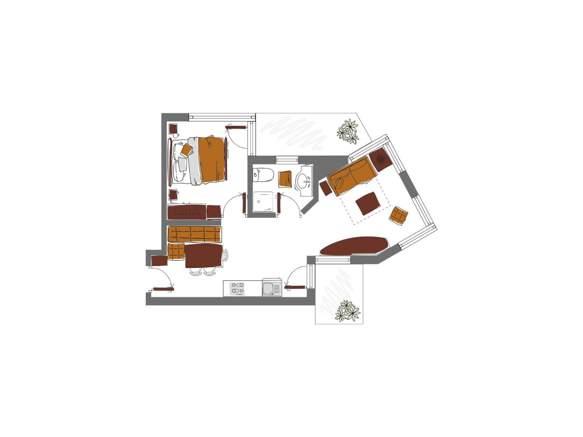 Schoenblick - Gurgl B&B โอเบอร์กัวร์เกิล ห้อง รูปภาพ